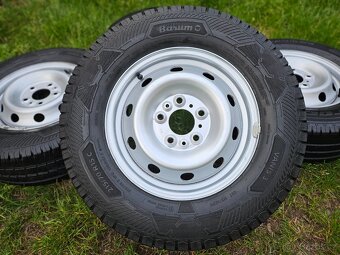 Kompletní letní ZÁTĚŽOVÁ ocelová kola - 215/70 R15 C - 5x118 - 4