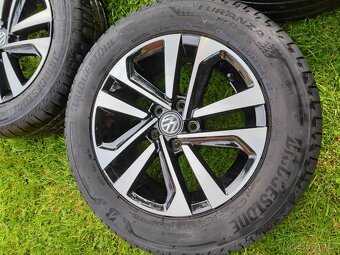 Letní sada VW Polo r15 5x100 Bridgestone 185/65/15 - 4