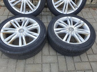 Alu kola vw 5x112 r17 7j et49 pneu 225/45/17 - 4