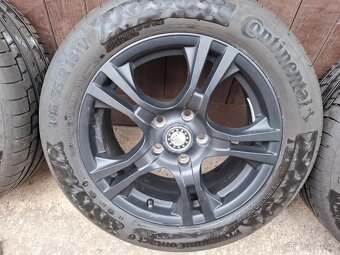 Letni alu Platin 5x112 7Jx16 ET44 + Conti 205%55R16 - 4