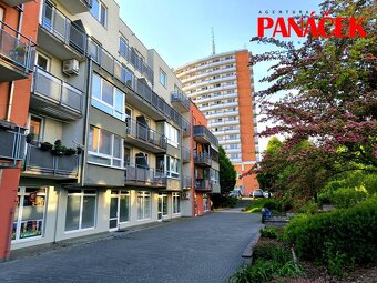 Pronájem bytu 1+kk s lodží, ul. Na Honech, Zlín - 4