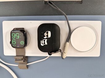 Apple Watch Series 8, 45 mm, nerezová ocel, Cellular (eSIM) - 4