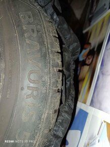 4x Zánovní letní pneumatiky BRAVURIS 185/65 R15 - 4