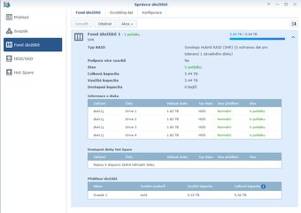 NAS Synology DS411j + 4x2TB HDD - 4
