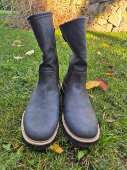 Zimní kožené polokozačky Bench vel. 42 nové - 4