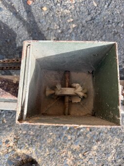 Ruční secí stroj, ručni sečka, originál funkční - 4