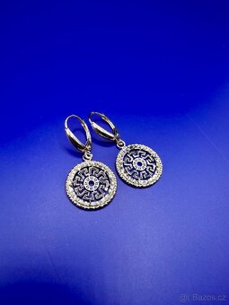 zlaté náušnice 14 karátů(585/1000) - nové - 4