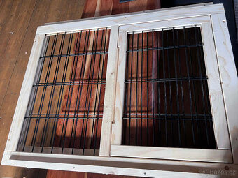 Dředvěná klec pro psa (jedle) - 4