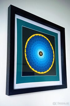 Mandala ručně malovaná - 4