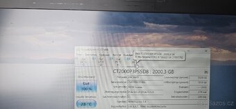 SSD disk Crucial P3 Plus 2TB, M.2 NVMe, PCIe 4.0 - 4