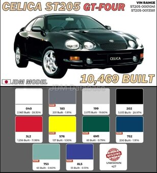 Toyota Celica GT4  GTFour ST205 JDM JSpecs, v ČR, bez rzi - 4