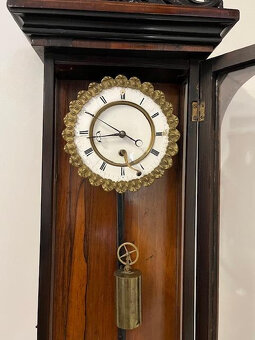 Malé hodiny biedermeier - 75 cm originál. - 4
