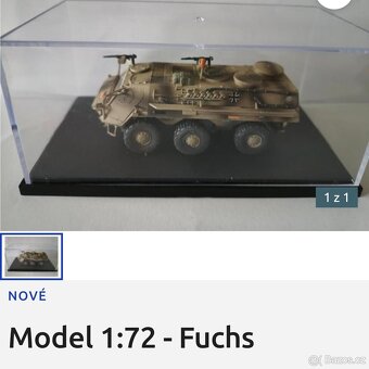 Modely tanků a jiné vojenské techniky 1/72 - 4