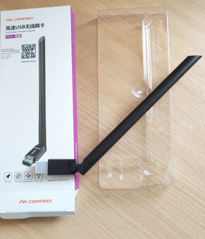 WiFi USB adaptér COMFAST s velkým ziskem 17dB (dlouhý dosah) - 4