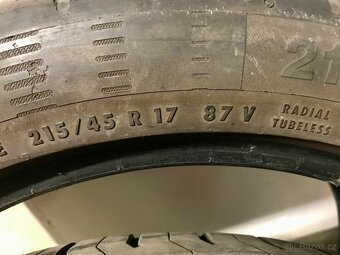 Letní pneu Continental 215/45/17 - 4