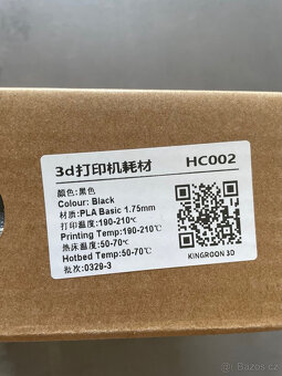 Kingroon PLA Basic Filament 1kg - Black - 4