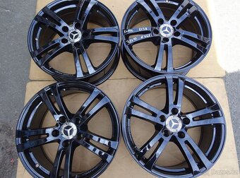 Alu disky na Mercedes, 17", 5x112, ET 38 ,šíře 7,5J - 4