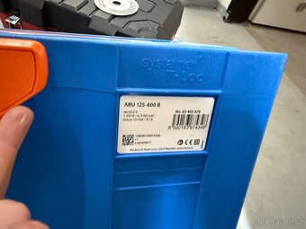 Aku úhlová bruska Narex ABU 125-600 B Basic Box - 4