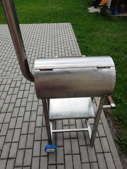 Nerezový gril ,ruční práce - 4