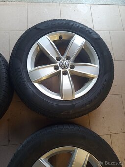 17" Originál  Volkswagen Corvara 5x112  Zimní sada - 4