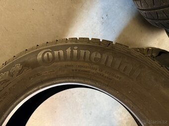 prodám zimní pneumatiky 195/70/16 Continental celá sada - 4