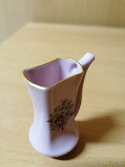 KARLOVARSKÝ PORCELÁN ORIGINÁL-TZV. RŮŽOVÝ POR.MINI. 400KČ/KS - 4