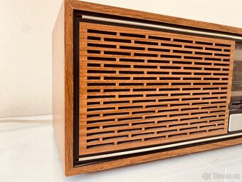 Vintage rádio Loewe R144, rok 1970 - 4