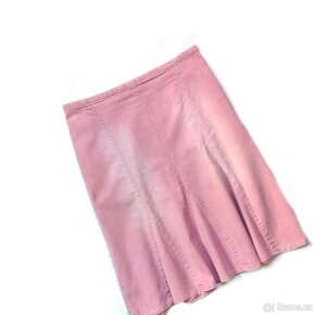 DAMSKÁ SUKNĚ. RIFLOVÁ. PRUŽNÁ VEL 14-40 - 4