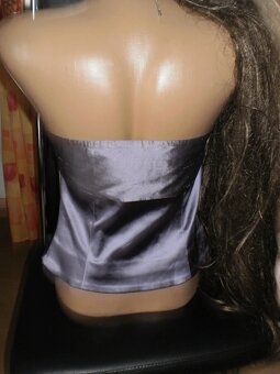 plesovy# korzet#spolecensky  # saten# masle# UK 10 - 4