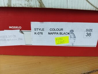 Nové boty na motorku Johnny Bulls vel.36 - 4