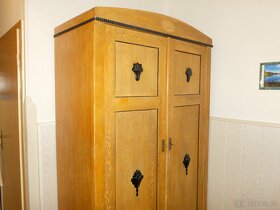 Secesní starožitná velká skříň 1900....118x205x61cm - 4