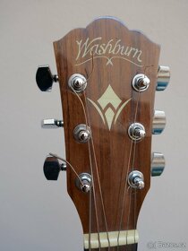 Washburn WLO10SCE Electro Acoustic, Natural - 4