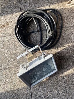 Halogen světla 1000W, kabel 20m, 2ks - 4