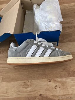 BOTY ADIDAS CAMPUS US-10 GREY WHITE - 4