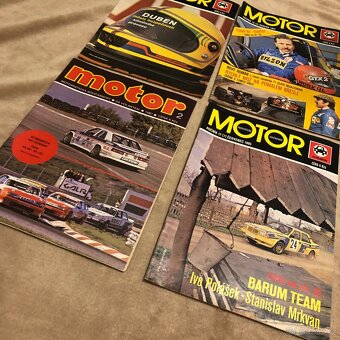 Staré časopisy motor - 4