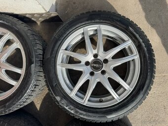Alu 17" 5x112, alu zimní 70% KaroQ , T-Roc , + letní Pneu - 4