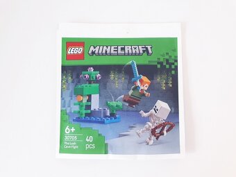 LEGO MINECRAFT • 21266 BITVA V NETHERU • 30705 V JESKYNI - 4