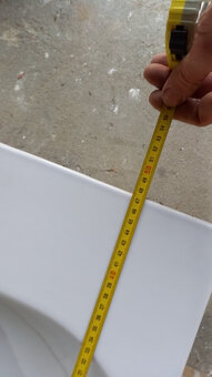 Umyvadlo Geberit Smyle Square 120x48, NOVÉ - 4