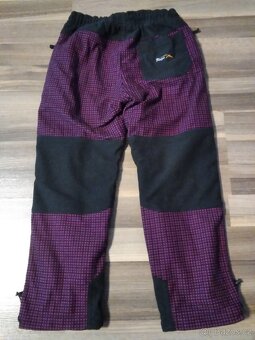 Dětské/dívčí outdoorové zateplené kalhoty, vel. 122 - 4