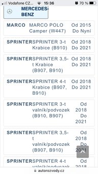 Prodám Palivové filtry na MB OEM A6510903252 - 4