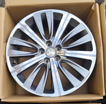 Použité alu disky Peugeot 508 5x108r19 8j et42 - 4