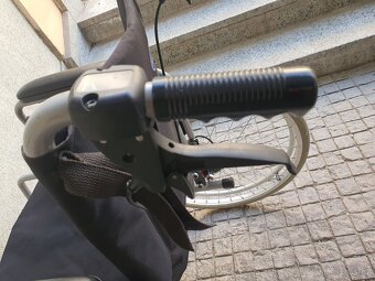 invalidní vozík, šíře sedu 45, Invacare, skládací - 4