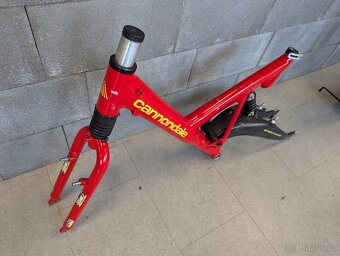 1996 Cannondale Super V Carbon rámový set, vel. M - 4