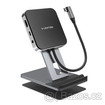 LENTION USB C Hub (stojan) pro iPad, iPad Pro, MacBook. - 4