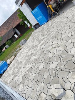 Kamenné obklady,dlažby,opěrné zdi,zámková dlažba… - 4