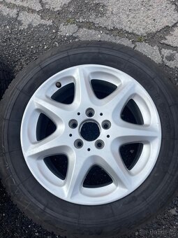 Alu kola Mercedes-Benz + letní pneu Michelin Pilot HX 225/60 - 4