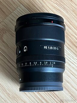 Objektiv Sony FE 20 mm f/1,8 G - 4