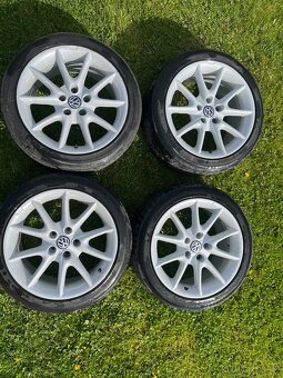 alu kola 5x 112 R17 + pneu letní 225/45 ( ZR17) - 4