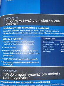 Vysavač Aku Ryobi ONE+........nový - 4