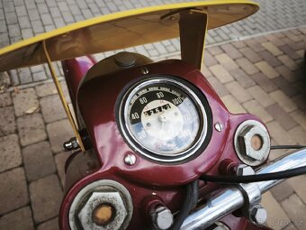 Prodám čs.sport. motocykl Jawa 350/554-Libeňák s CZ doklady - 4